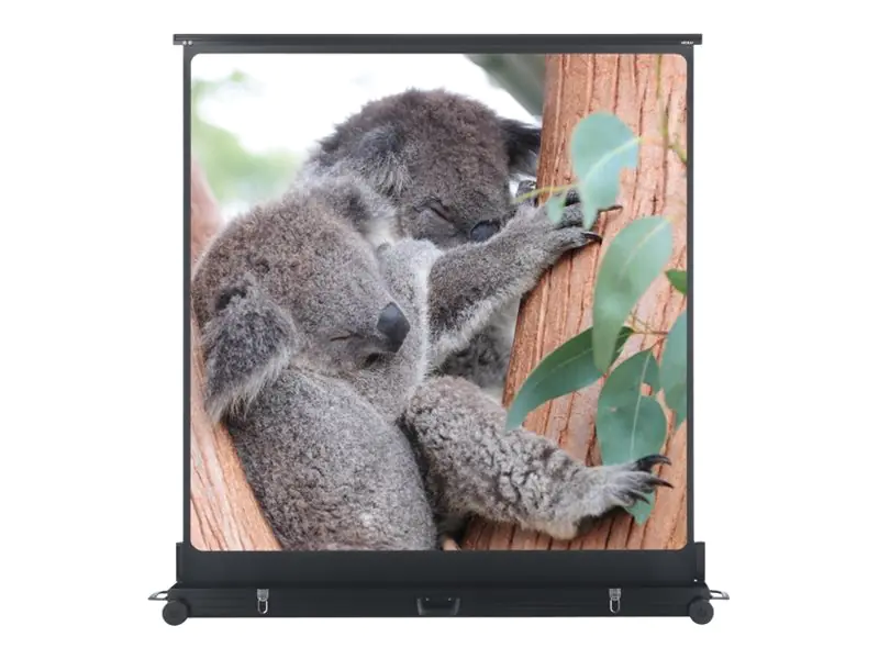 MEDIUM Movielux Mobile - Projektionsschirm mit Bodenständer - 277 cm (109") - 16:10 - Type D - Schwarz