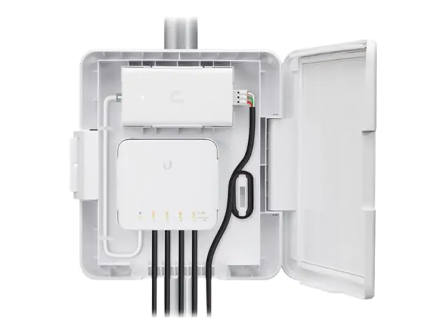 UbiQuiti UniFi Switch Flex Utility - Netzwerkgerätegehäuse - Pfosten montierbar - Außenbereich