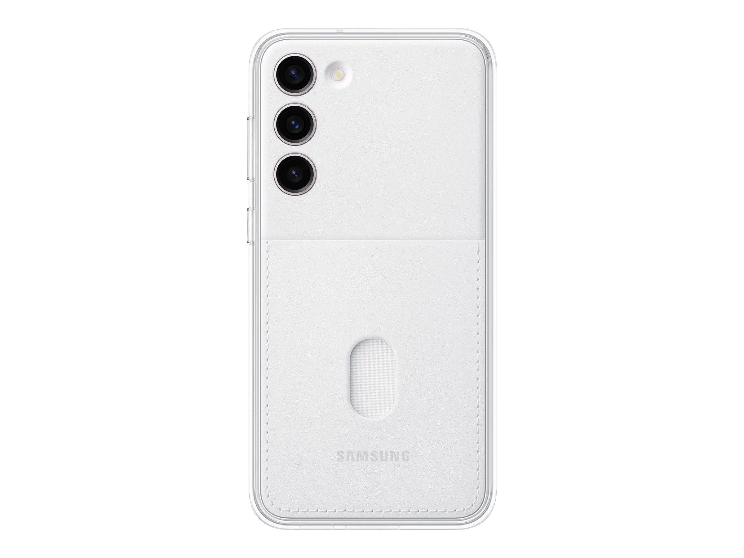 Samsung EF-MS916 - Hintere Abdeckung für Mobiltelefon - weiß - für Galaxy S23+