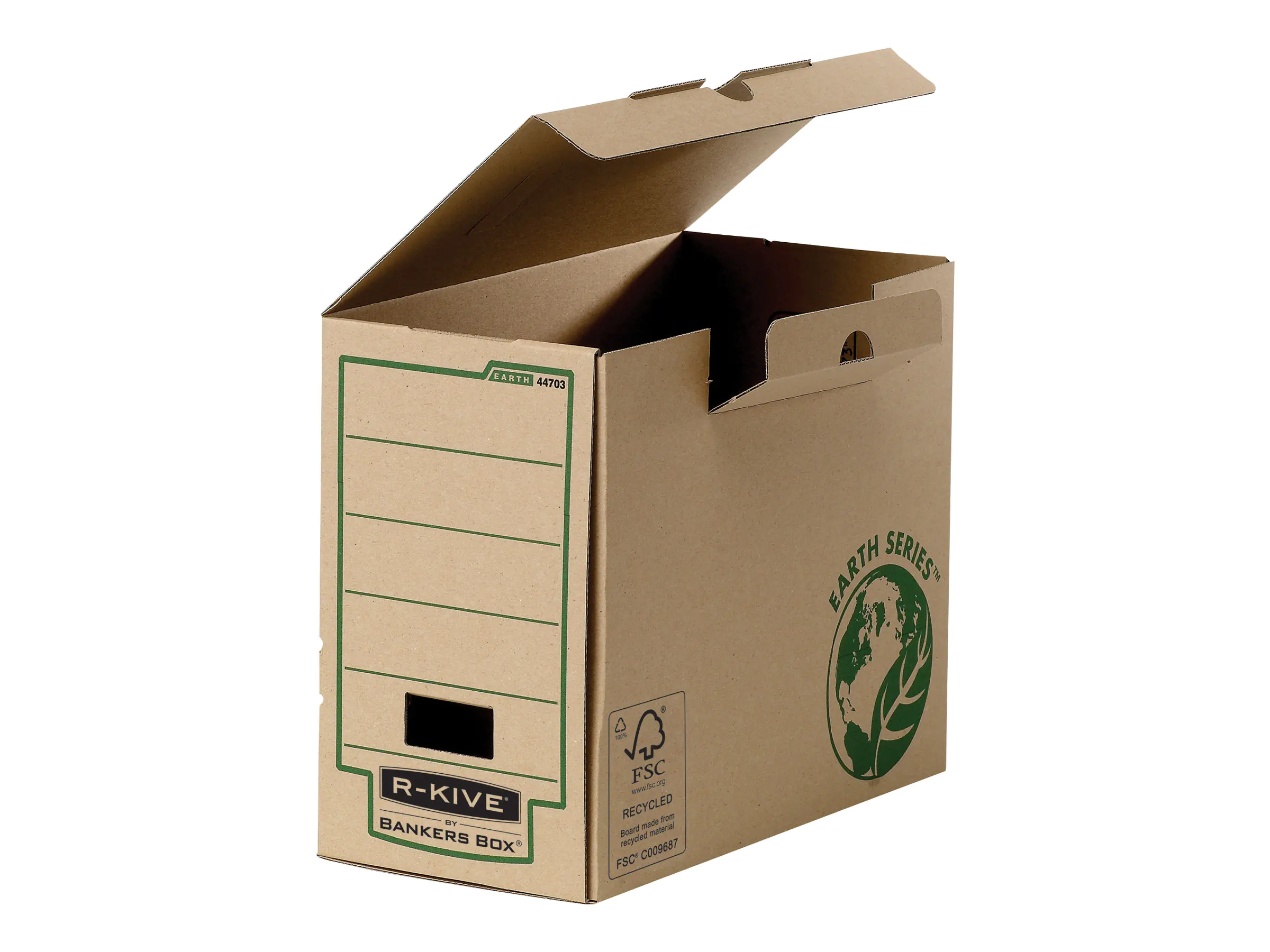 Fellowes R-Kive Earth - Aktenbox - Rückenbreite: 150 mm - für A4 (210 x 297 mm) 4470301