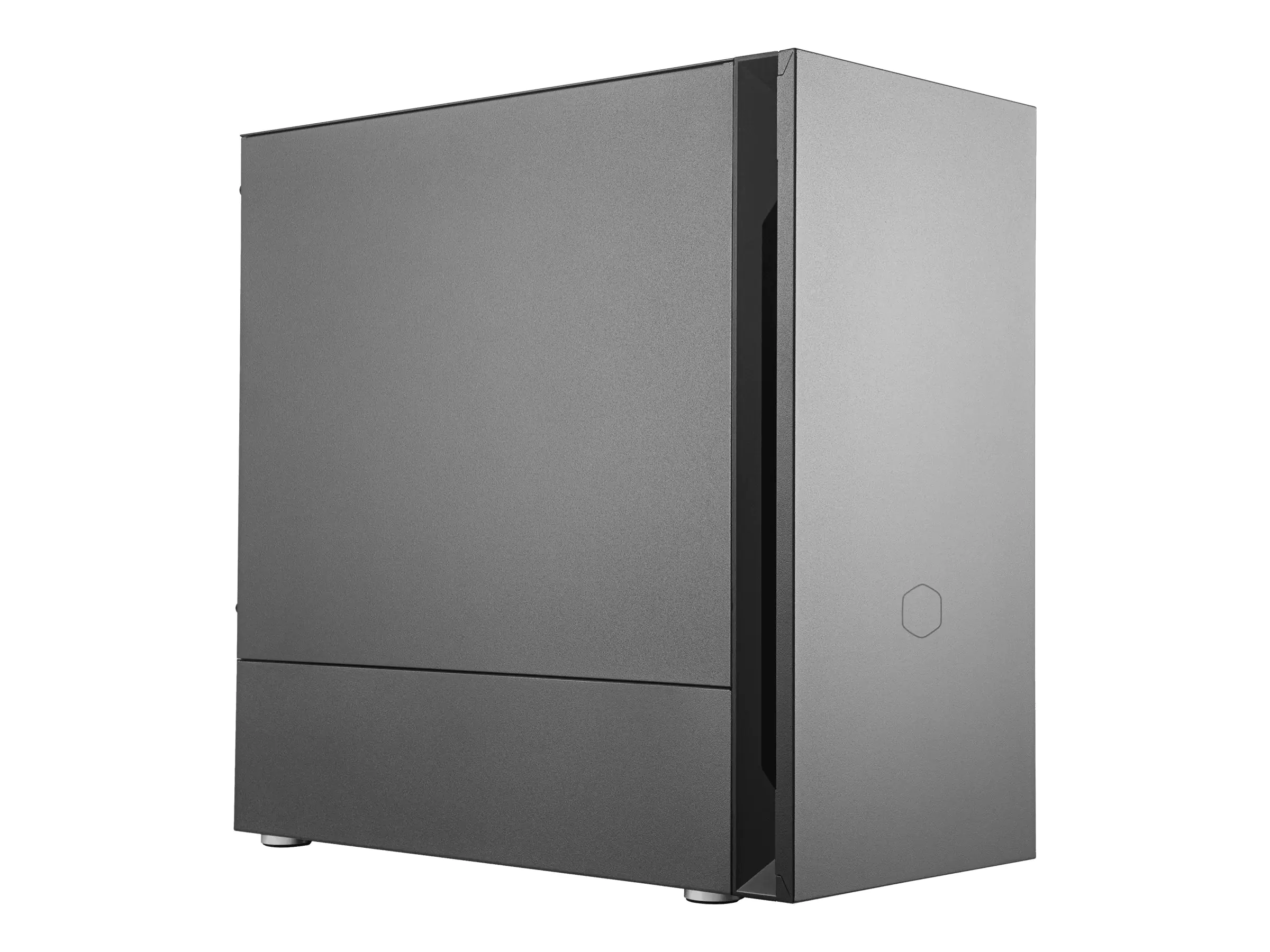 CoolerMaster Silencio S400 - Tower - micro ATX - keine Spannungsversorgung (ATX / PS/2) - Schwarz - USB/Audio