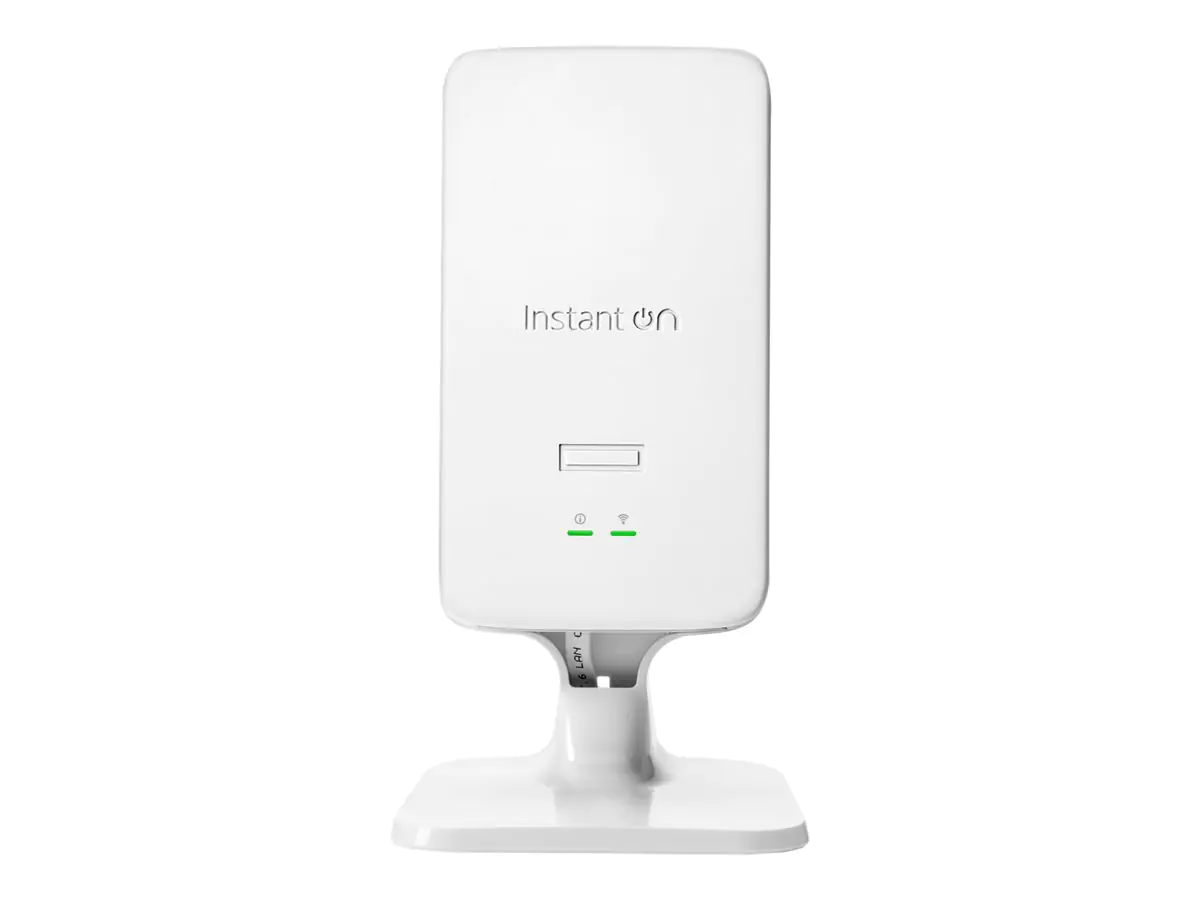 HPE Networking Instant On AP22D (RW) - Accesspoint - Wi-Fi 6 - 2.4 GHz, 5 GHz - BTO desktop / wall mountable HPE Networking Instant On AP22D (RW) - Accesspoint - Wi-Fi 6 - 2.4 GHz, 5 GHz - BTO desktop / wall mountable