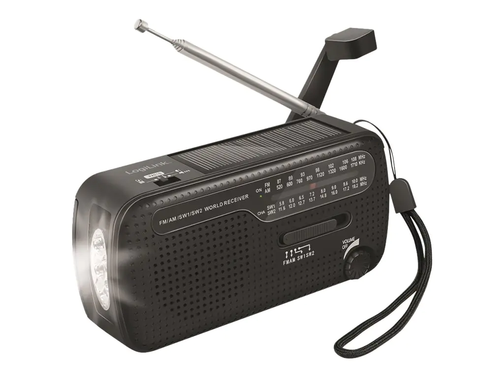LogiLink - Radio - Schwarz