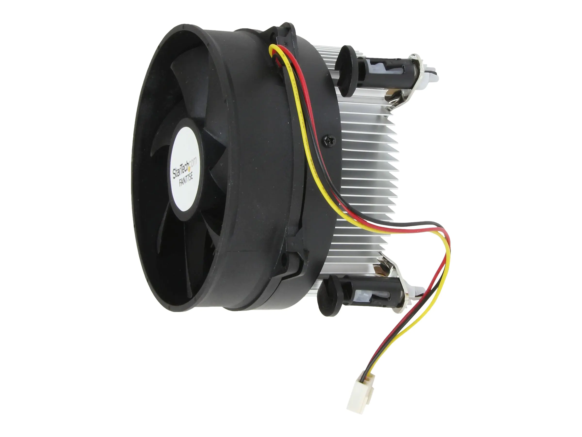 StarTech Prozessorkühler Sockel 775 - CPU Kühler für Socket 775 mit 3-pin Molex - Prozessor-Luftkühler - (für: LGA775) - Aluminium - 95 mm - Schwarz