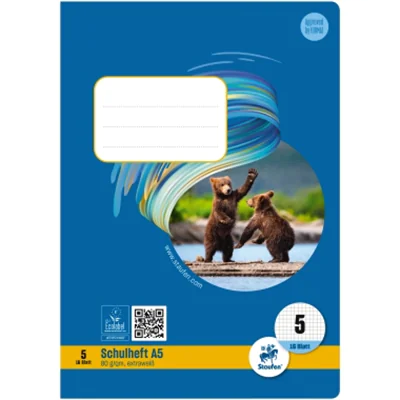 Staufen Schulheft Style DIN A5 kariert 5 16 Bl. Staufen Schulheft Style DIN A5 kariert 5 16 Bl.