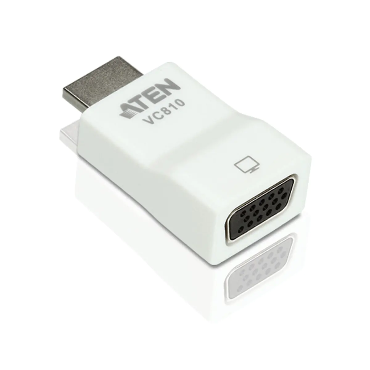 ATEN VC810, HDMI, VGA, Männlich, Weiß, Männlich, Weiblich VC810-AT