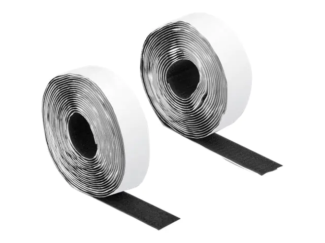 Delock - Kabelbinderrolle - 5 m - Schwarz