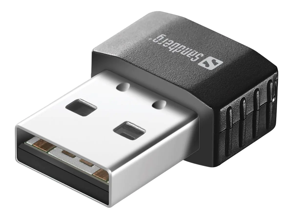 Sandberg Micro WiFi USB Dongle - Netzwerkadapter - USB 2.0 - Wi-Fi 5