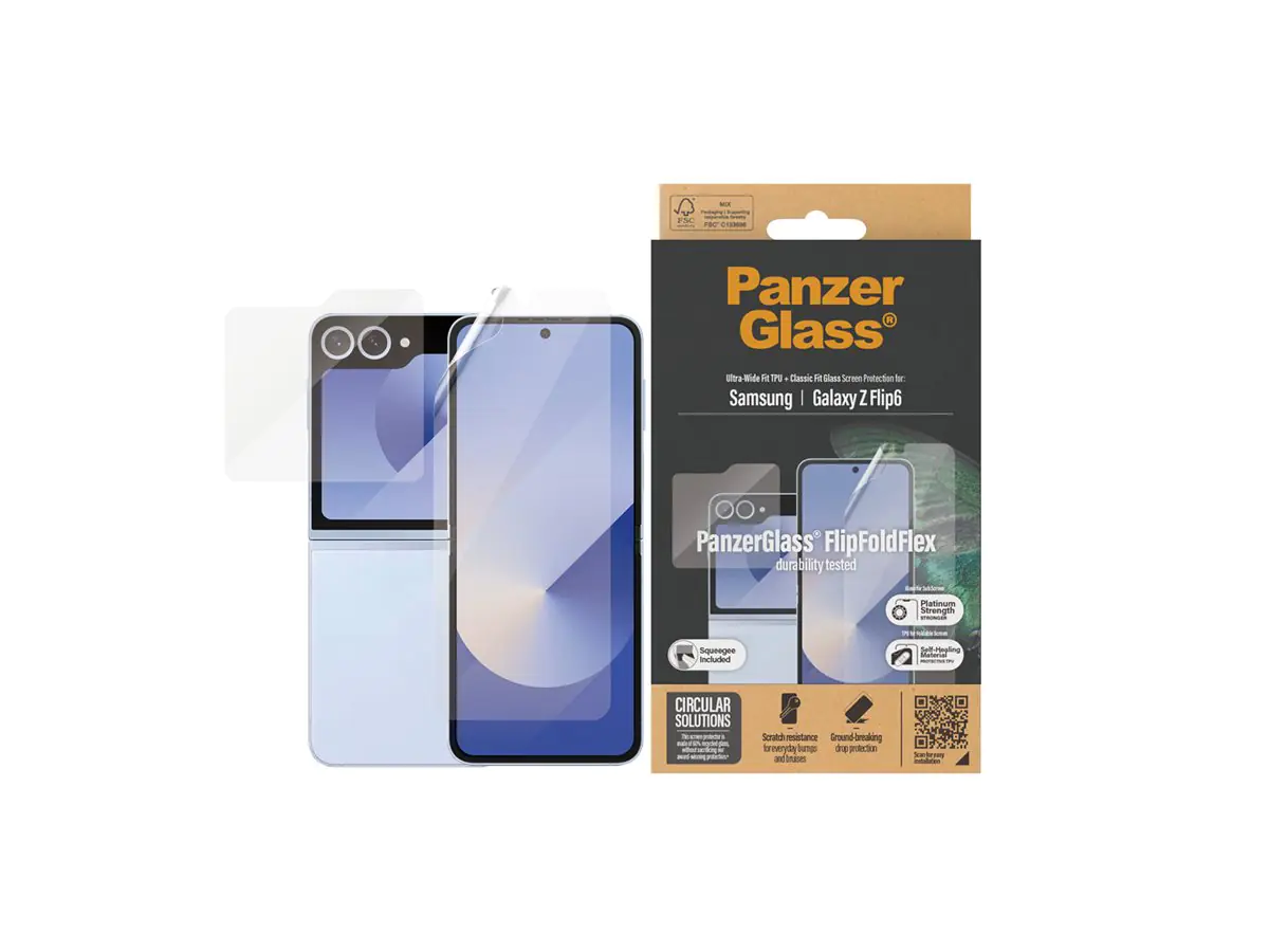 PanzerGlass PG Scrn Sam new Z Flip 5 Temp Glas/Film