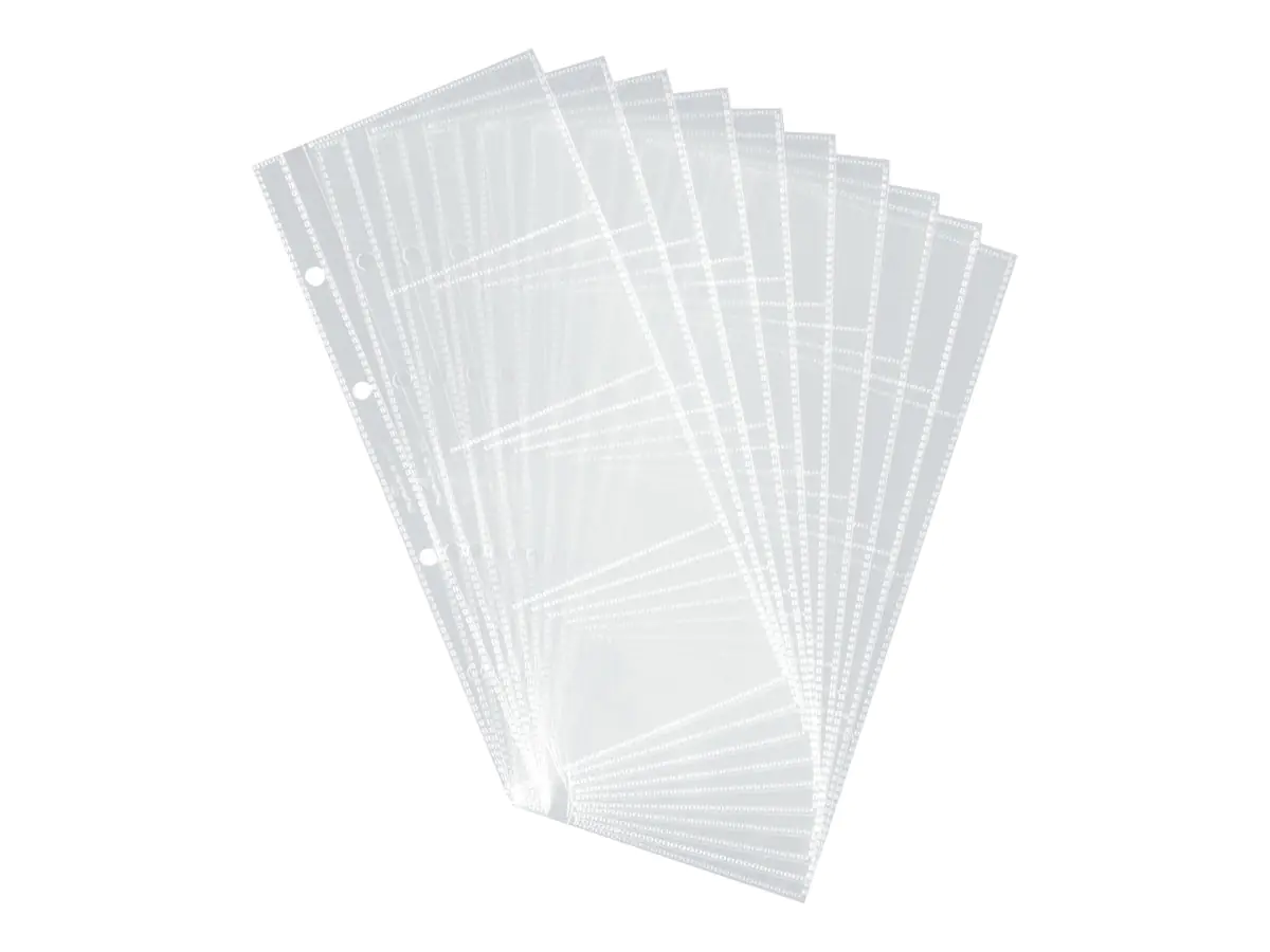 Durable VISIFIX - Visitenkartenseite - für 57 x 90 mm - Kapazität: 8 Karten - durchsichtig (Packung mit 10) 238719