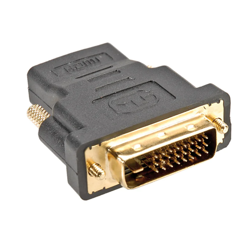 Roline - Videoanschluss - DVI-D (M) zu HDMI (W) - Schwarz Roline - Videoanschluss - DVI-D (M) zu HDMI (W) - Schwarz