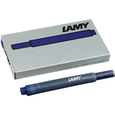 LAMY T10, Blau, Blau, Füllfederhalter, Sichtverpackung, 5 Stück(e) FH10655
