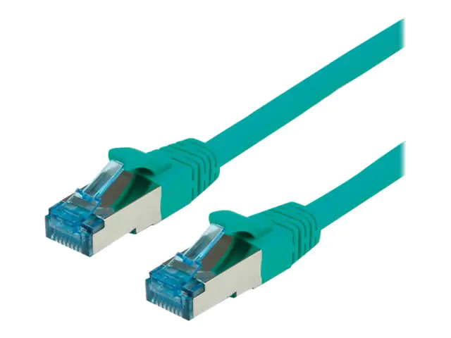 VALUE Patch-Kabel - RJ-45 (M) bis RJ-45 (M) - 5 m SFTP - PiMF - CAT 6a - grün - 21.99.1945