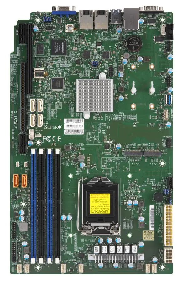 Supermicro X11SCW-F - Motherboard - LGA1151 Socket C246 Chipsatz - MBD-X11SCW-F