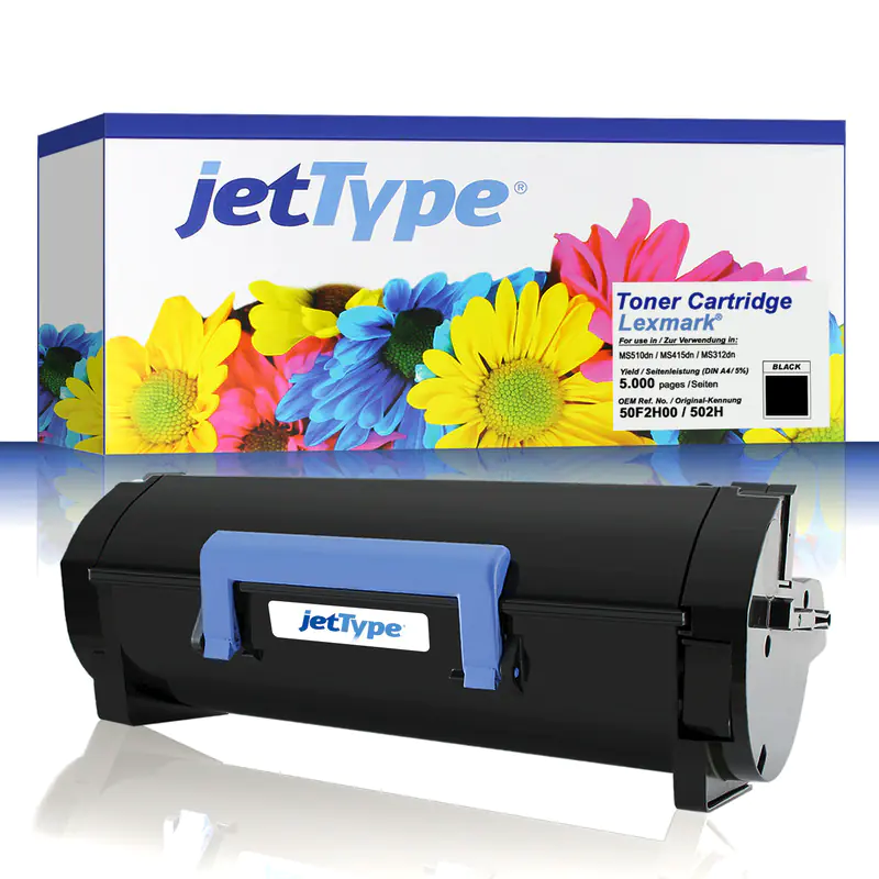 jetType Toner kompatibel zu Lexmark 60F2X00 602X schwarz 20.000 Seiten 1 Stück jetType Toner kompatibel zu Lexmark 60F2X00 602X schwarz 20.000 Seiten 1 Stück