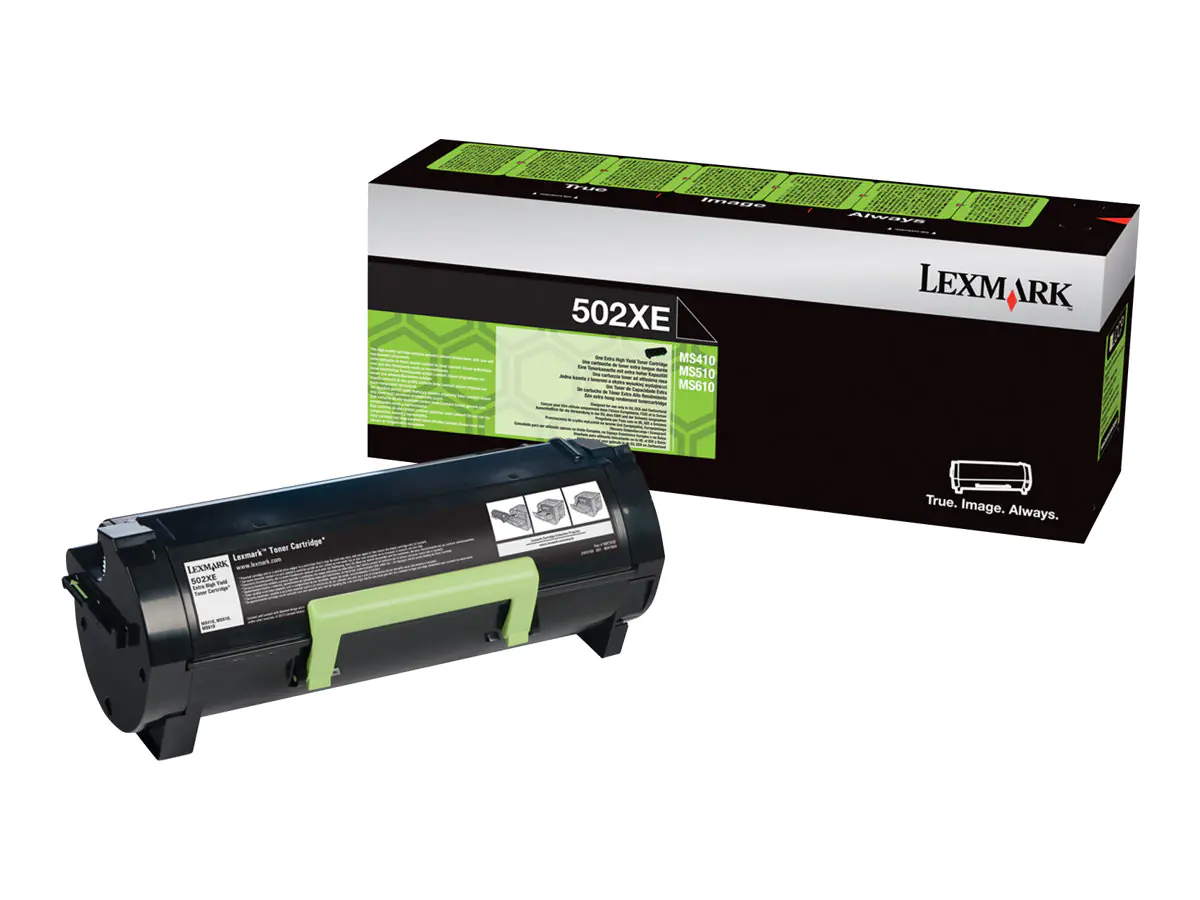 Lexmark 502HE - Hohe Ergiebigkeit - Schwarz - Original - Tonerpatrone Lexmark Corporate - für Lexmark MS310, MS410, MS510, MS610 Lexmark 502HE - Hohe Ergiebigkeit - Schwarz - Original - Tonerpatrone Lexmark Corporate - für Lexmark MS310, MS410, MS510, MS610