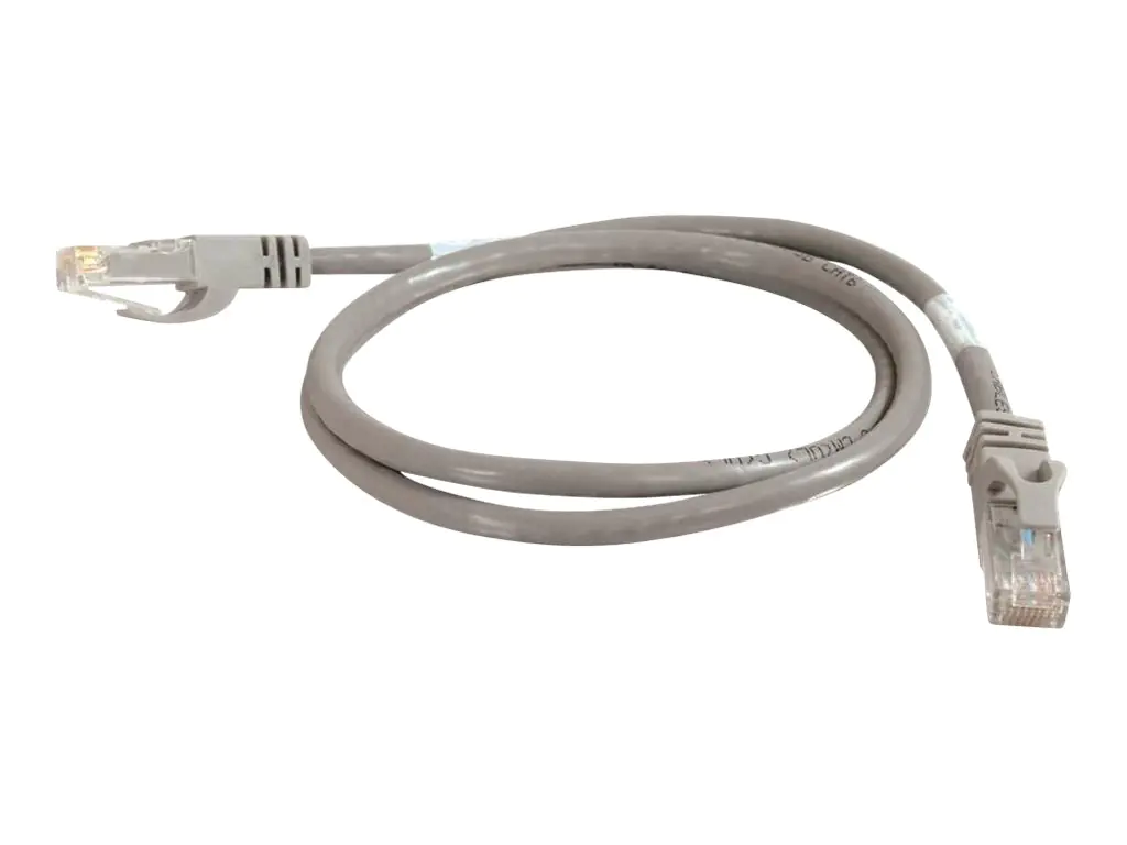 C2G Cat6 Booted Unshielded (UTP) Network Patch Cable - Patch-Kabel - RJ-45 (M) zu RJ-45 (M) - 7 m - UTP - CAT 6 - geformt, ohne Haken, verseilt - Grau