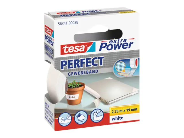Tesa extra Power Perfect - Gewebeband - 19 mm 56341-00028-02