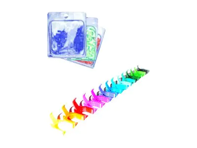 PatchSee PatchClip NO/PC - Farbcodierung für Stecker - Schwarz (Packung mit 50) PatchSee PatchClip NO/PC - Farbcodierung für Stecker - Schwarz (Packung mit 50)
