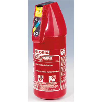 GLORIA Handfeuerlöscher F 2 G Brandklasse 13 A/89 B 1863.0000