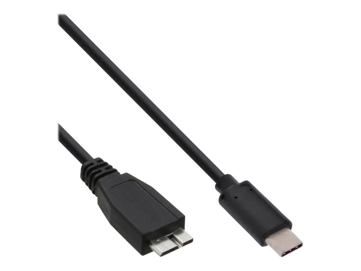 InLine - USB-Kabel - 24 pin USB-C (M) zu USB Type B (M) - USB 3.1 Gen 2 - 3 A - 1.5 m - Schwarz InLine - USB-Kabel - 24 pin USB-C (M) zu USB Type B (M) - USB 3.1 Gen 2 - 3 A - 1.5 m - Schwarz