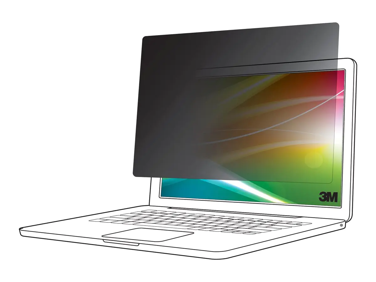 3M Bright Screen Privacy Filter - Blickschutzfilter für Notebook (horizontal) - 40.6 cm (16") 3M Bright Screen Privacy Filter - Blickschutzfilter für Notebook (horizontal) - 40.6 cm (16")