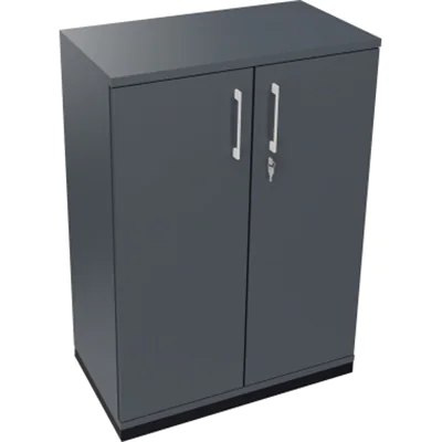 Flügeltürenschrank 3OH B800xT442xH1133 an/Lavagrau Flügeltürenschrank 3OH B800xT442xH1133 an/Lavagrau