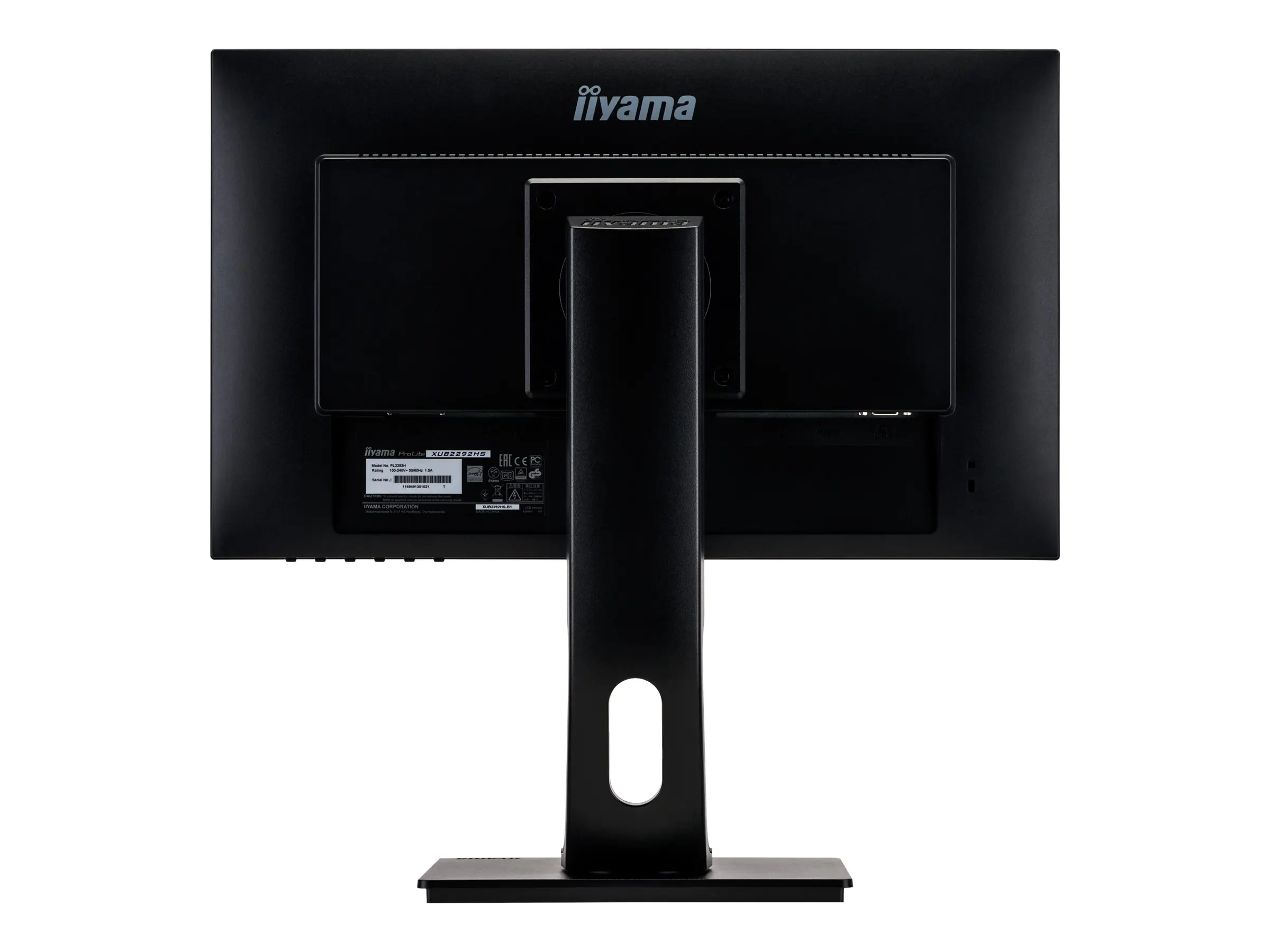Iiyama ProLite XUB2292HS-B1 - LED-Monitor - 55.9 cm (22") (21.5" sichtbar) - 1920 x 1080 Full HD (1080p) @ 75 Hz - IPS - 250 cd/m² - 1000:1 - 4 ms - HDMI, VGA, DisplayPort - Lautsprecher - Schwarz