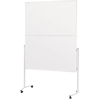 Diverse Moderationstafel weißer Rahmen, klappbar, mobil, Oberfläche Karton, weiss 2111300
