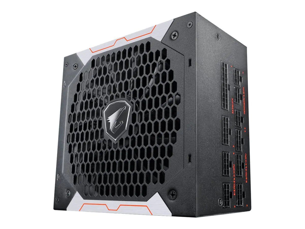 AORUS P750W GP-AP750GM - Netzteil (intern) - ATX12V 2.3/ EPS12V - 80 PLUS Gold - Wechselstrom 100-240 V - 750 Watt - aktive PFC