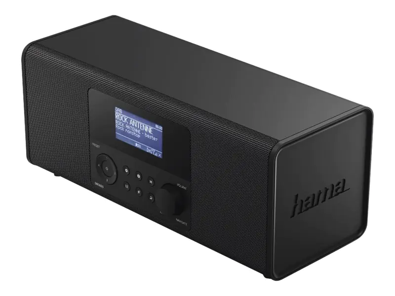 Hama DIR3020 - Netzwerk-Audio-Player - 2 x 3 Watt - Schwarz