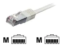 equip - Patch-Kabel - RJ-45 (M) zu RJ-45 (M) - 5 m - SSTP-Kabel - CAT 6 - geformt, verseilt - Grau