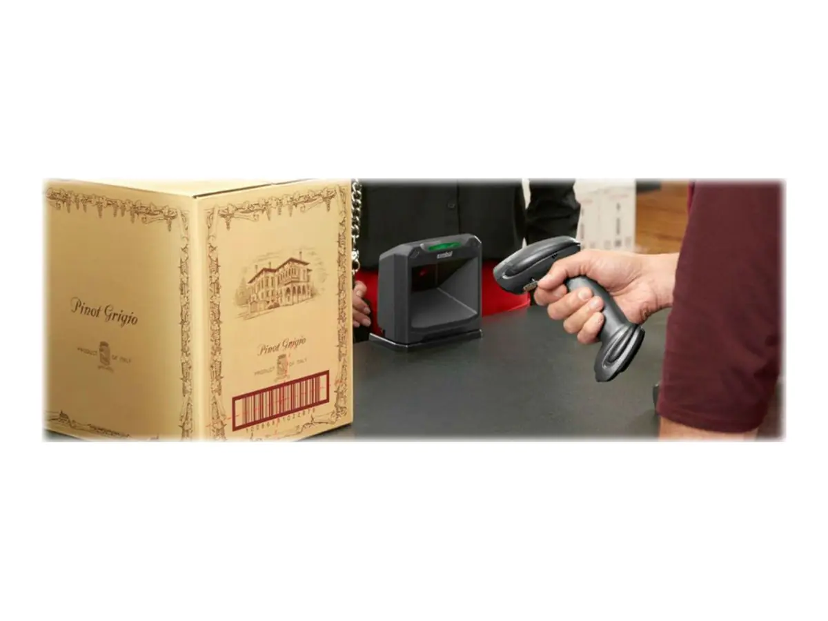 Symbol DS7708-SR - Barcode-Scanner - Desktop-Gerät - 2D-Imager - 2540 mm / Sek. - decodiert - USB