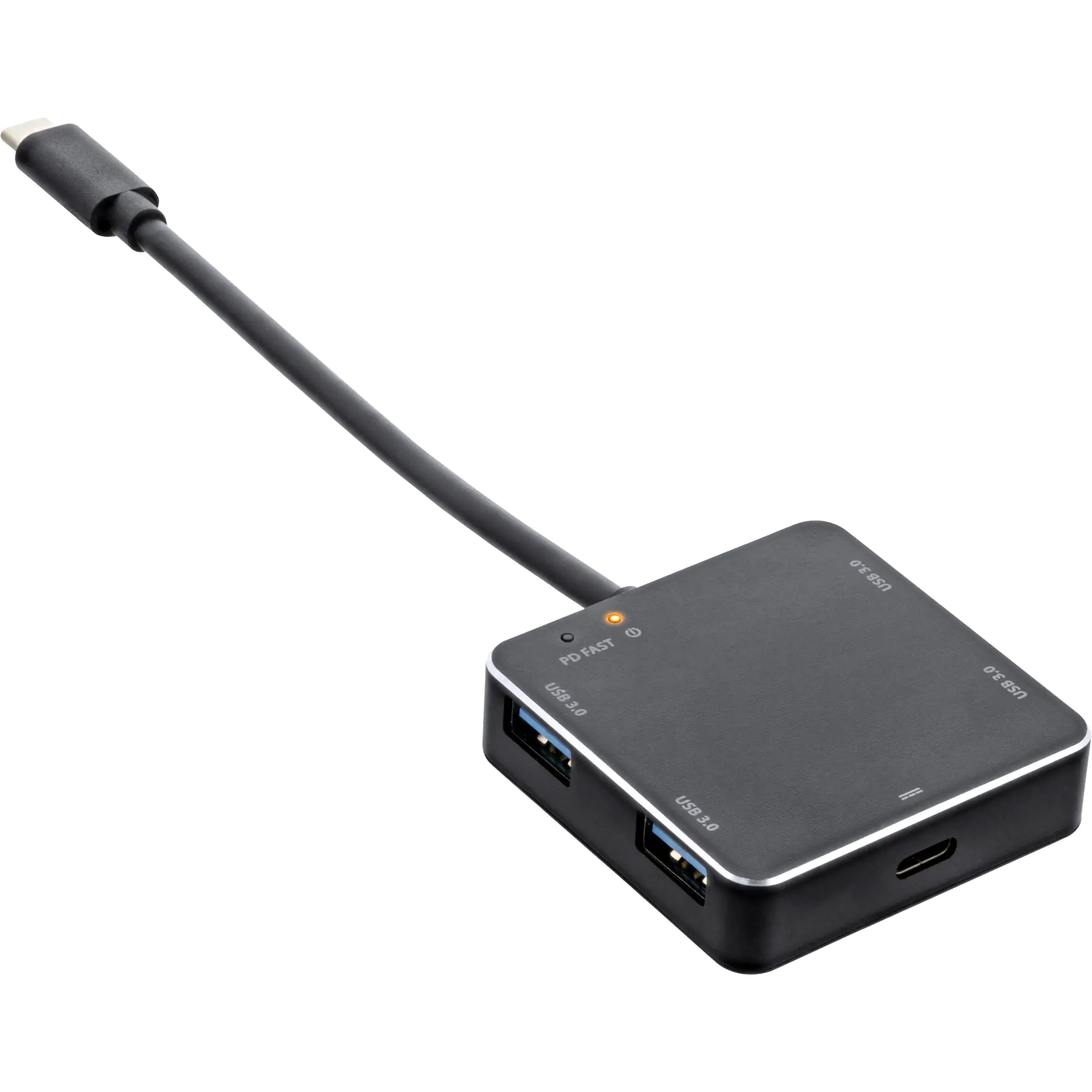 InLine - Hub - 4 x USB 3.1 Gen 1 + 1 x USB-C (Spannungsversorgung) - Desktop InLine - Hub - 4 x USB 3.1 Gen 1 + 1 x USB-C (Spannungsversorgung) - Desktop
