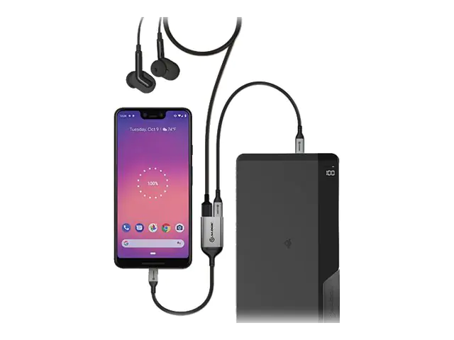 Alogic Ultra Series Charging Combo Adapter - USB-Adapter - 24 pin USB-C (M)