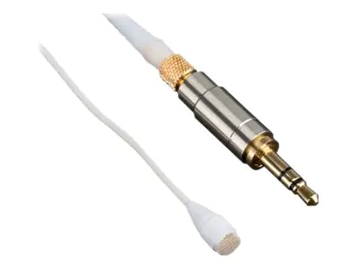AXIS T8353A Microphone 3.5 mm - Mikrofon - weiß - für AXIS D3110, P1455, P3935, Q1656, Q1715, Q1951, Q1952, V5925, V5938 50, W400; V59 Series