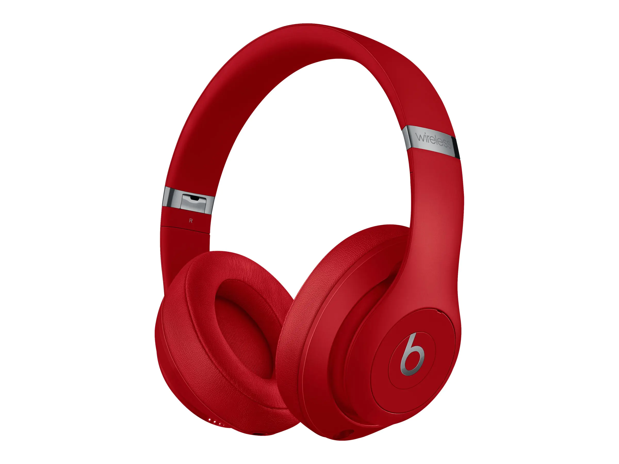 Beats Studio3 Wireless - Kopfhörer mit Mikrofon - ohrumschließend - Bluetooth - kabellos - aktive Rauschunterdrückung - Geräuschisolierung - Rot