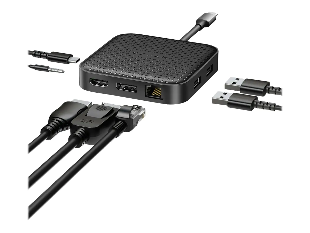 Targus HyperDrive Mobile Dock - Dockingstation - USB4 HD583-GL