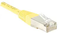 Dexlan - Patch-Kabel - RJ-45 (M) zu RJ-45 (M) - 5 m - CAT 6a - geformt - Gelb