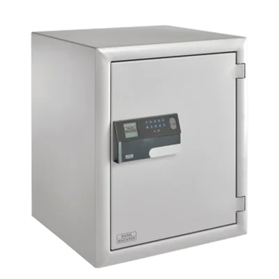 BURG-WÄCHTER Sicherheitsschrank Diplomat MTD 760 E FP Innenmaße: 37,2 x 50 x 30 cm (B x H x T) 104mm Elektroschloss, Fingerabdruck Stahl grau