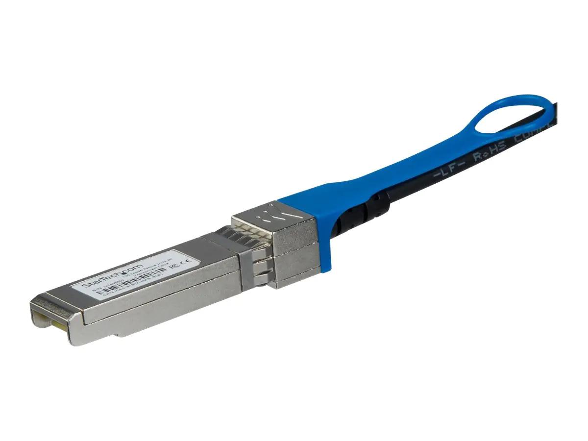 StarTech 10m Cisco SFP-H10GB-ACU10M kompatibel - SFP+ Direktanschlusskabel - 10Gb Twinax Kabel - Cisco Aktives Twinax Kabel - 10GBase Direktanschlusskabel - SFP+ eingerastet zu SFP+ eingerastet - 10 m - twinaxial - SFF-8431/SFF-8432 - aktiv - Schwarz