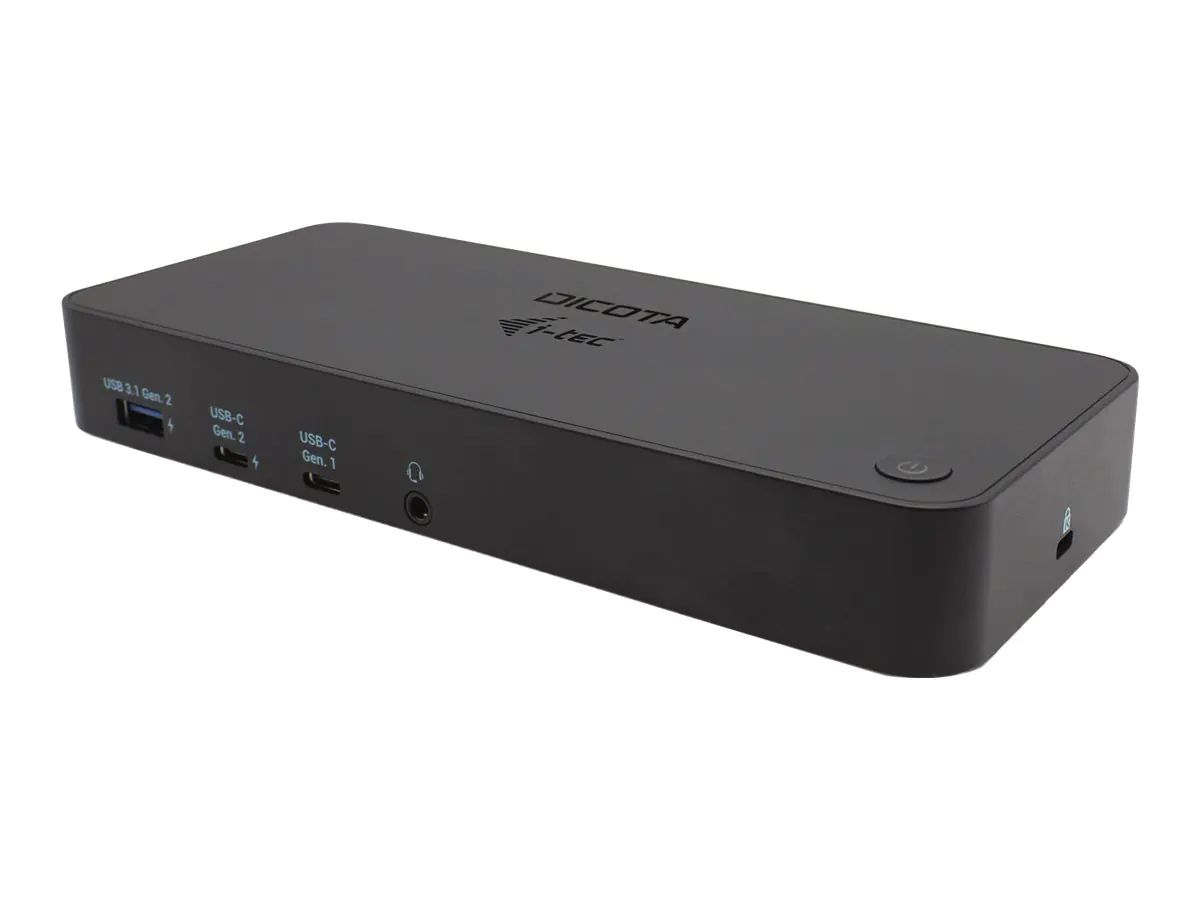 Dicota i-tec - Dockingstation - USB-C - DP, HDMI - 1GbE - 96 Watt