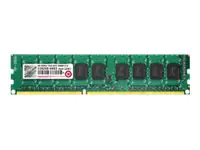 Transcend - DDR3 - Modul - 8 GB - DIMM 240-PIN - 1600 MHz / PC3-12800 - CL11 - 1.5 V - ungepuffert - ECC