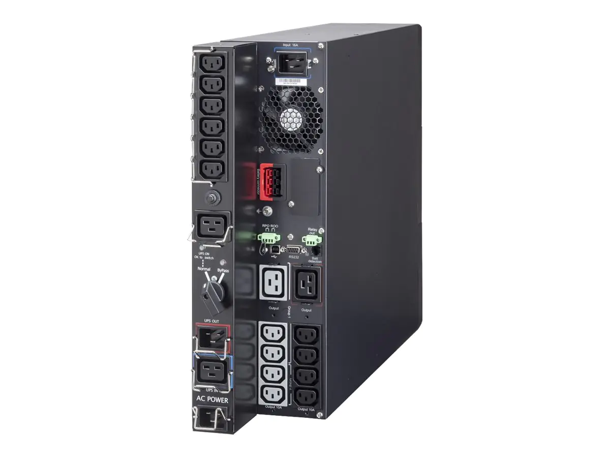 Eaton 9PX 3000i RT3U HotSwap - USV (in Rack montierbar/extern) - Wechselstrom 200/208/220/230/240 V - 3000 Watt - 3000 VA - 1-phasig - RS-232, USB - Ausgangsanschlüsse: 20 - PFC - 3U