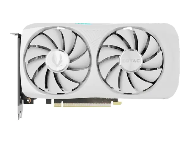 Zotac GAMING GeForce RTX 4060 Ti Twin Edge OC - White Edition - Grafikkarten - GeForce RTX 4060 Ti - 8 GB GDDR6 - PCIe 4.0 x8 - 3 x DisplayPort, HDMI - weiß