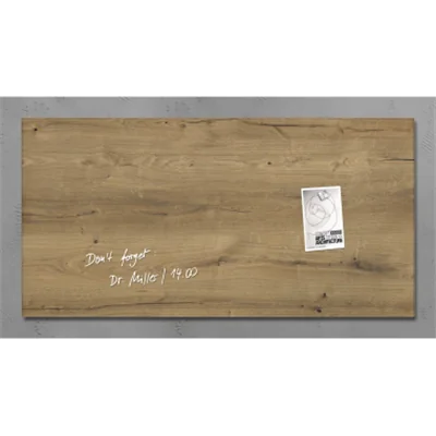SIGEL Magnetboard Artverum GL258 910x460x15mm Glas Natural-Wood SIGEL Magnetboard Artverum GL258 910x460x15mm Glas Natural-Wood