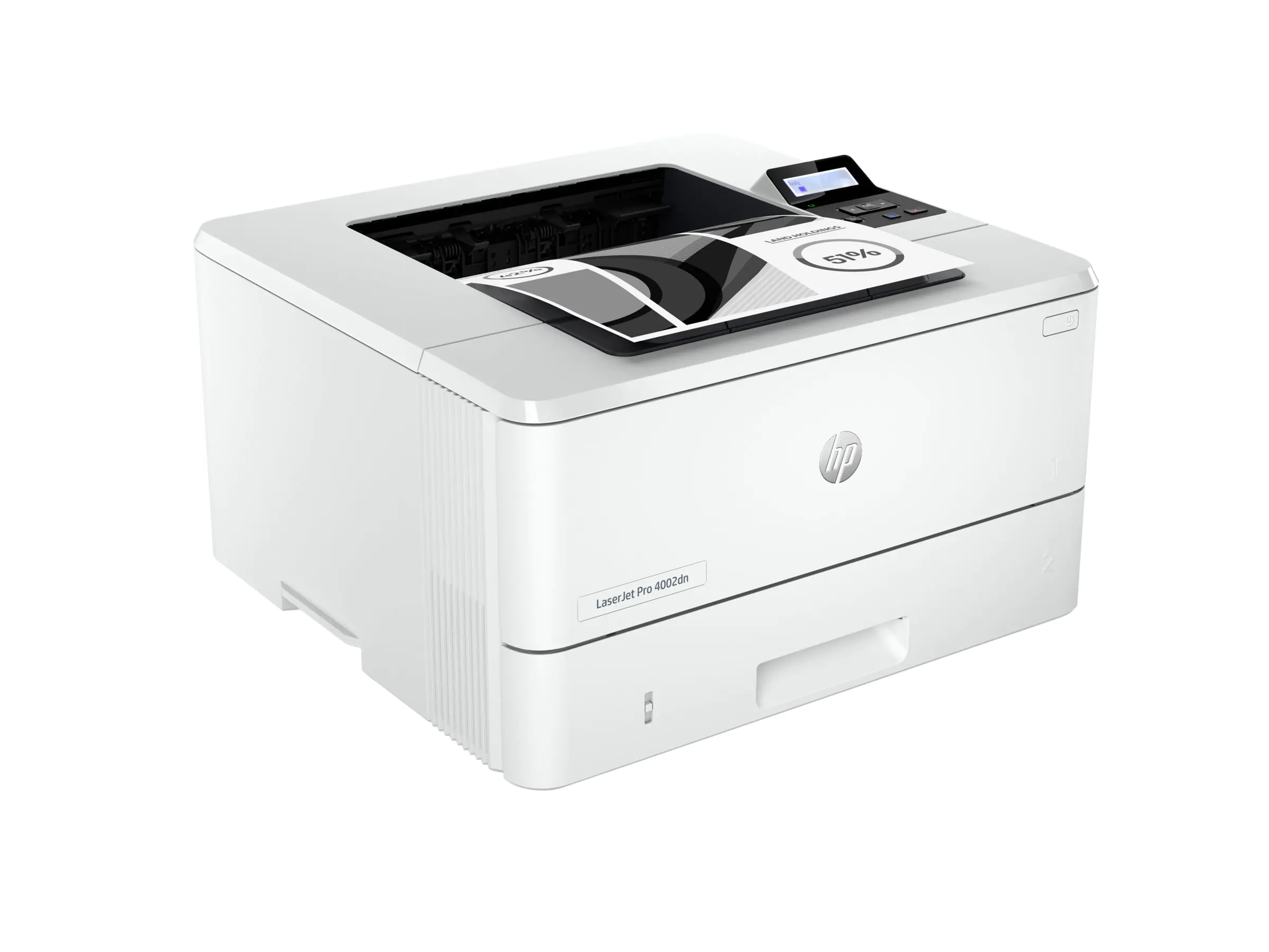 HP LaserJet Pro 4002dn - Drucker - s/w - Duplex - Laser - A4/Legal - 4800 x 600 dpi - bis zu 40 Seiten/Min. - Kapazität: 350 Blätter - USB 2.0, Gigabit LAN