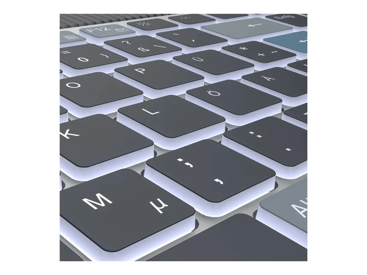 Hama Multi-Device-Tastatur-Maus-Set WKM-750 kabellos LED Schwarz QWERTZ