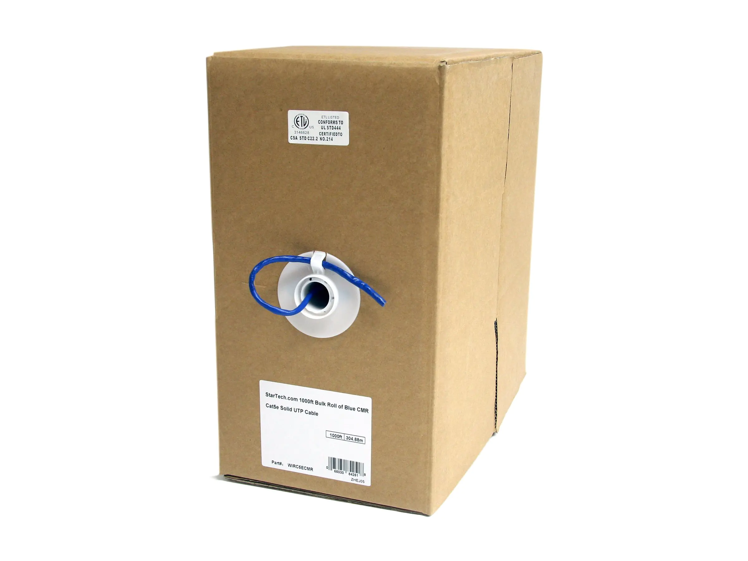StarTech 304,8m Cat5e Patchkabel UTP - Blau