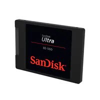 SanDisk Ultra 3D - SSD - 500 GB - intern - 2.5" (6.4 cm) - SATA 6Gb/s SanDisk Ultra 3D - SSD - 500 GB - intern - 2.5" (6.4 cm) - SATA 6Gb/s